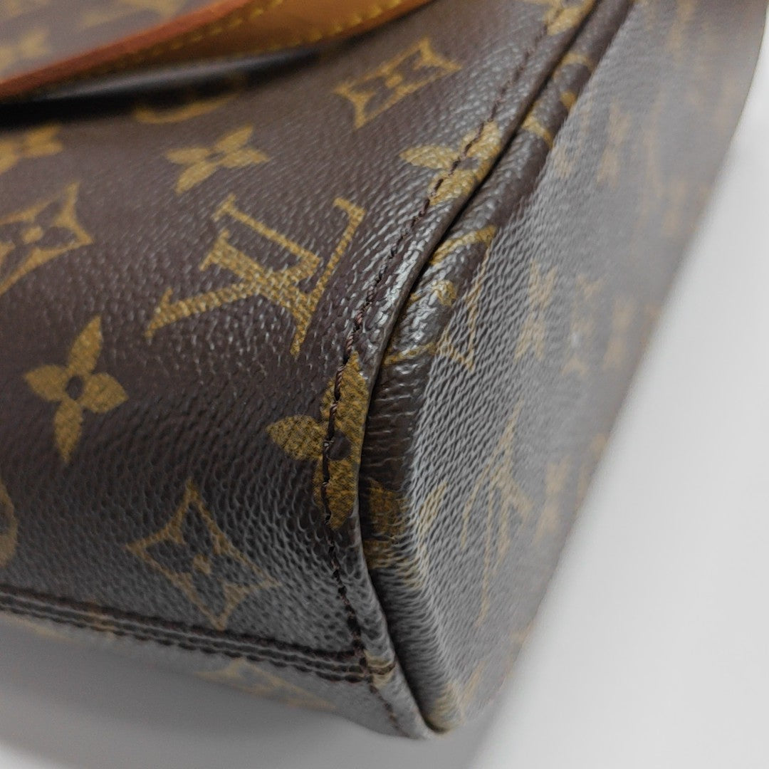 VINTAGE VAVIN PM Monogram Coated Canvas Brown