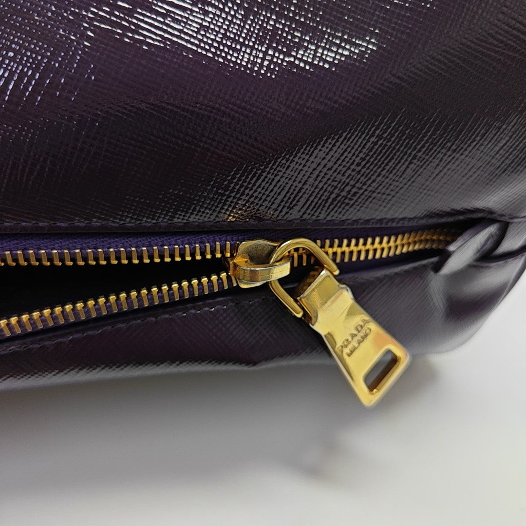 Promenade Saffiano Calfskin Purple
