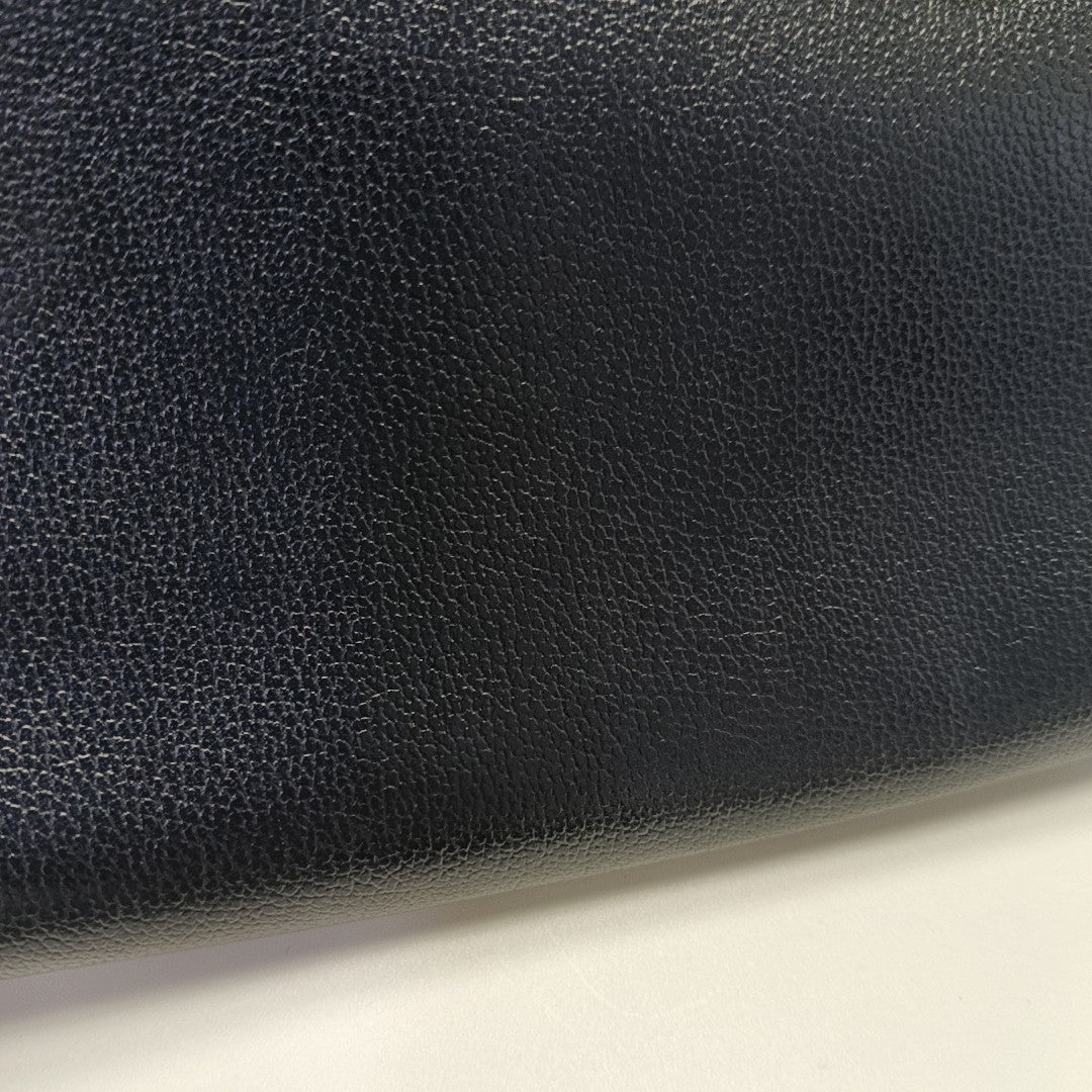 Calfskin Clutch Blue
