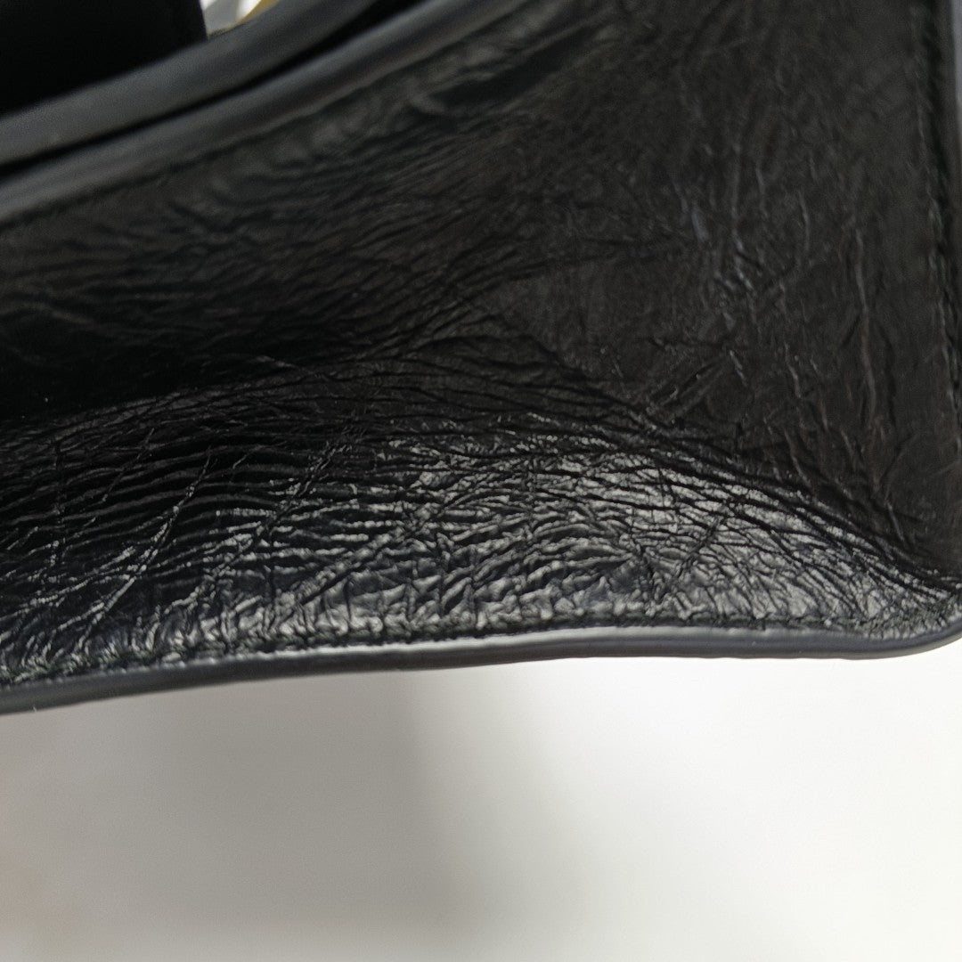 Crush Small Calfskin Black