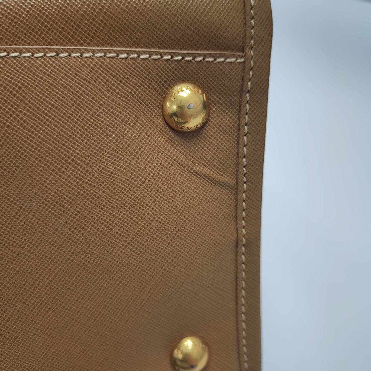 Canvas Shoulder Bag Brown