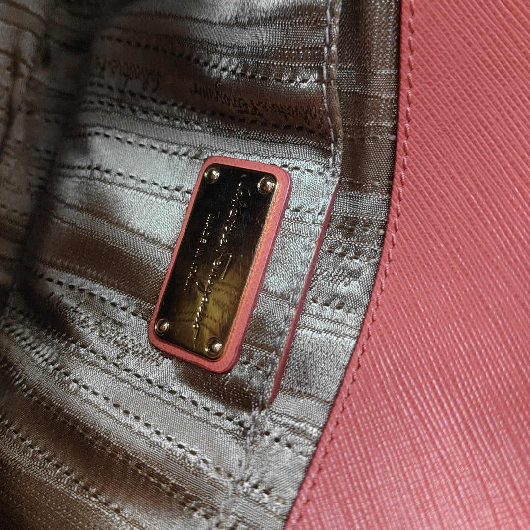 Calfskin Shoulder Bag Red