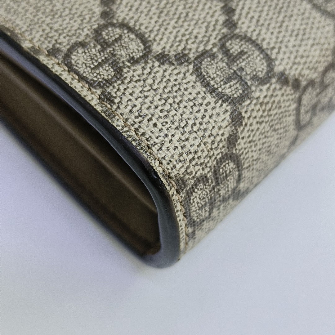 Dionysus Mini Monogram Coated Canvas Beige
