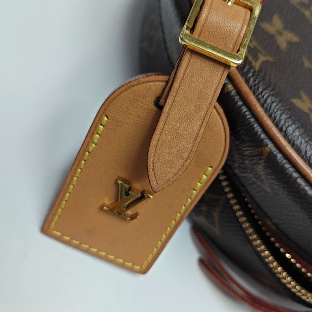 BOITE CHAPEAU MM Monogram Coated Canvas Brown