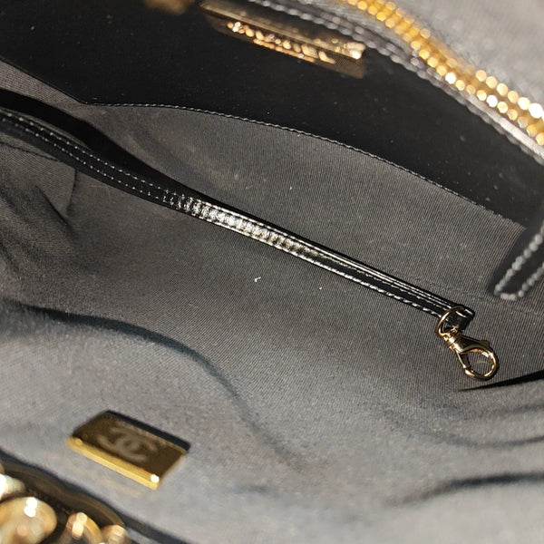 CHANEL 31 Mini Quilted Calfskin Black