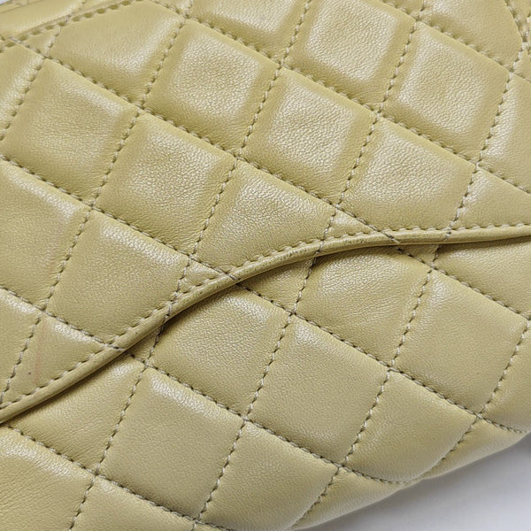 CLASSIC FLAP Mini Quilted Lambskin Yellow