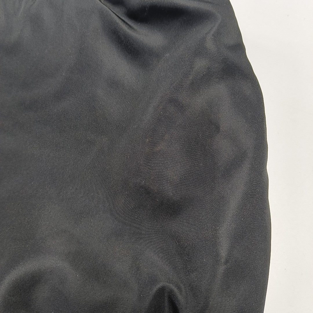 Nylon Shoulder Bag Black