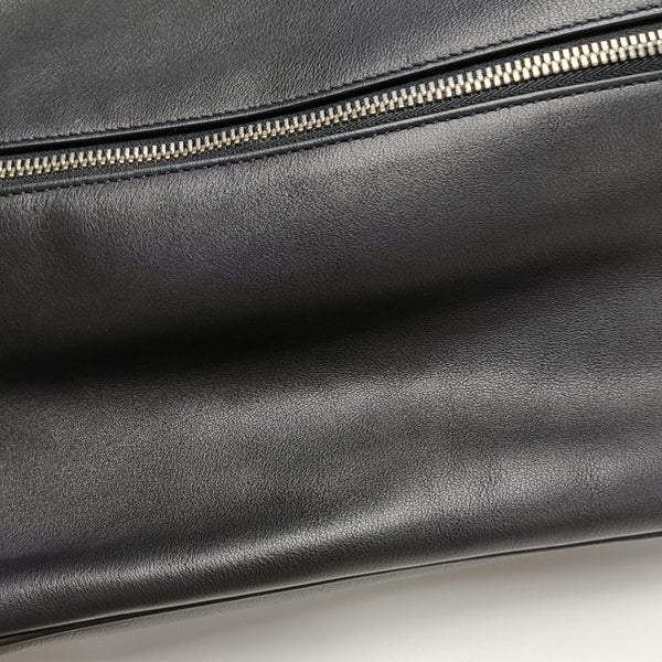 Calfskin Bucket Bag Large Black
