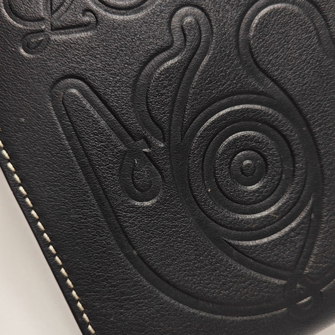 Calfskin Shoulder Bag Black