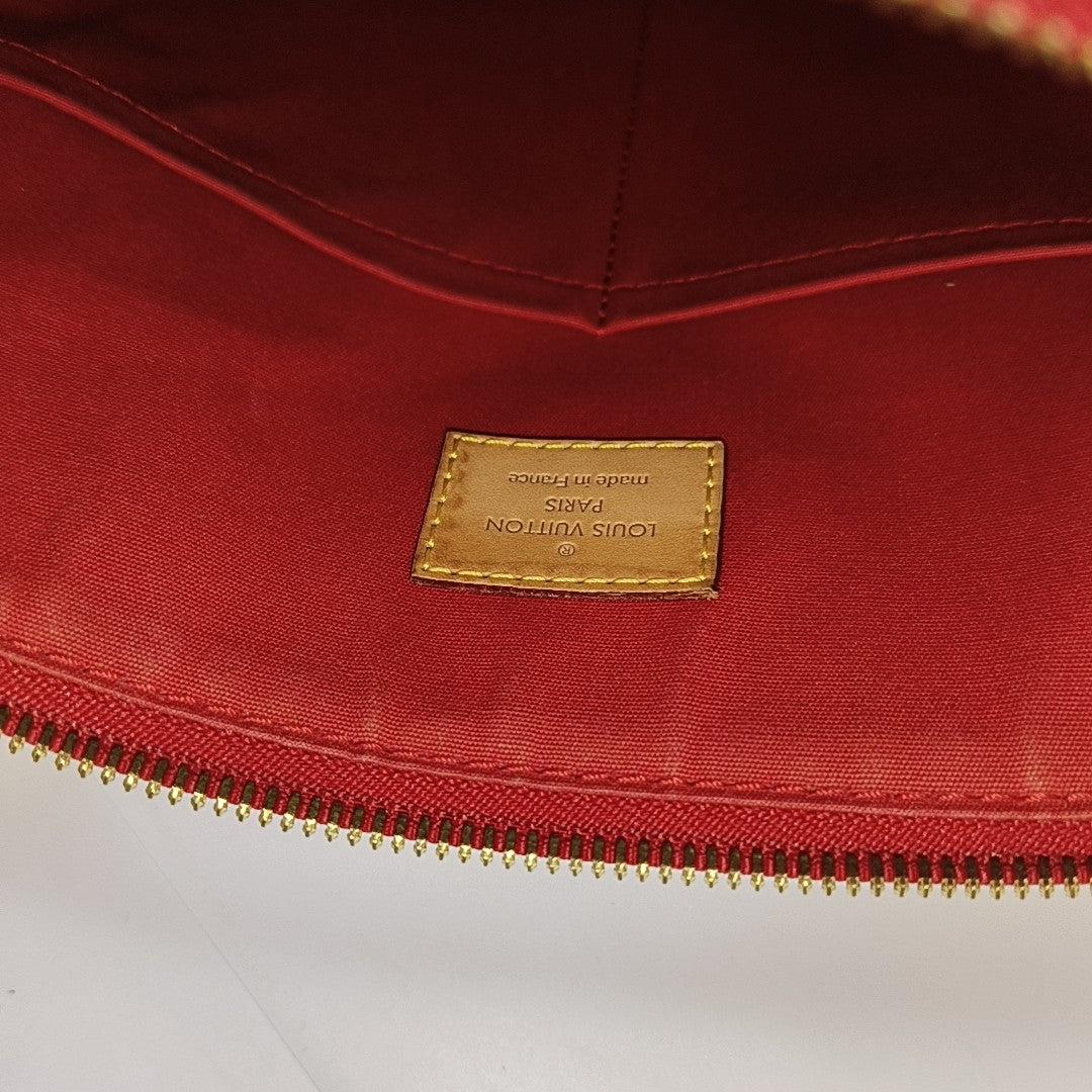 MONTEBELLO MM Patent Leather Red