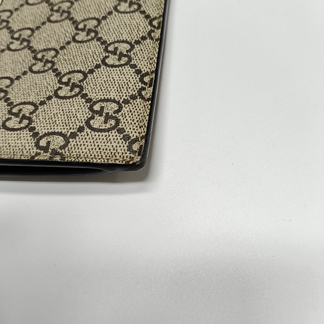 GG Supreme Monogram Coated Canvas Beige