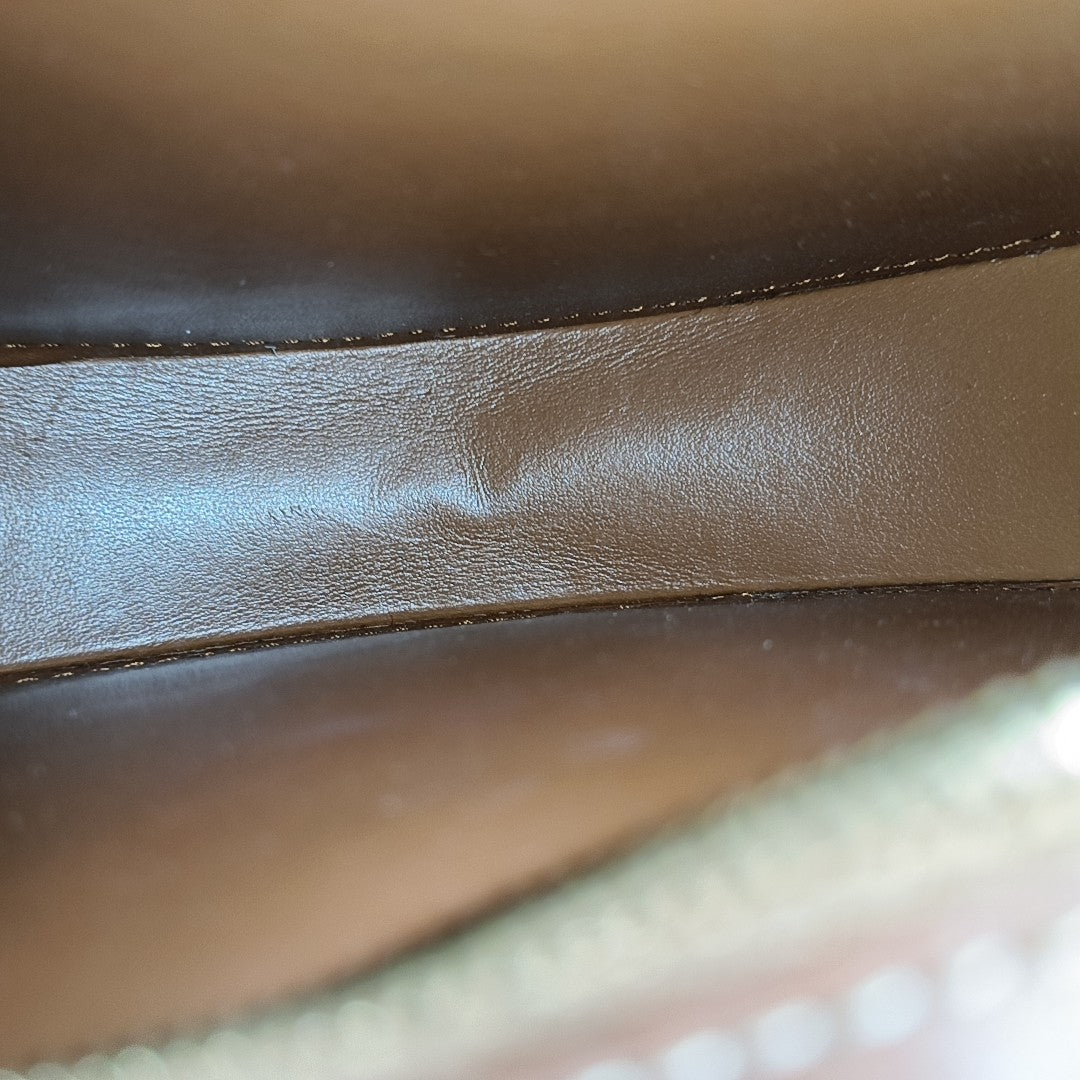 TRIOMPHE Small Calfskin Brown