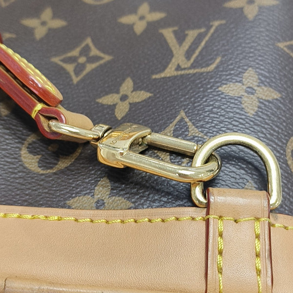 SOHO Mini Monogram Coated Canvas Brown