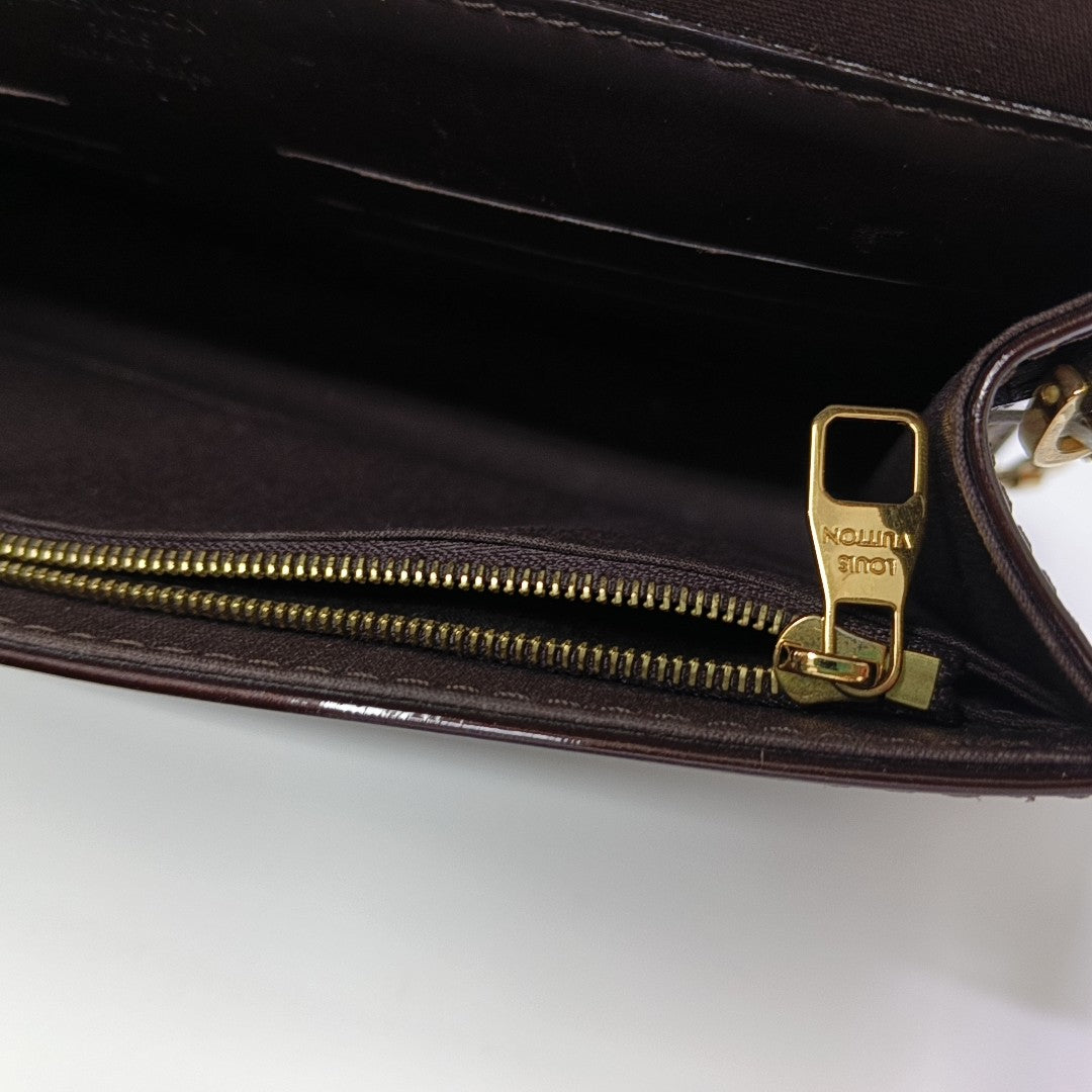 ANA Monogram Patent Leather Red