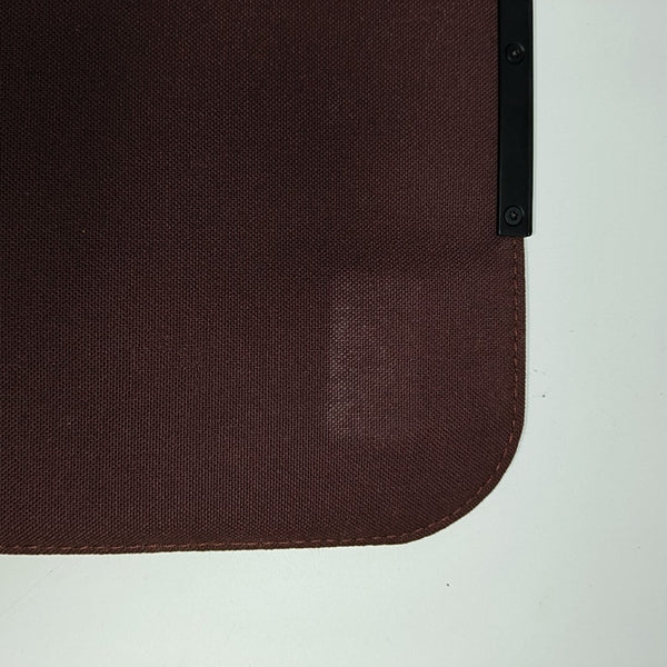 DISTRICT PM Monogram Coated Canvas Brown