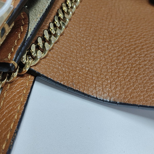 Faye Mini Calfskin Brown