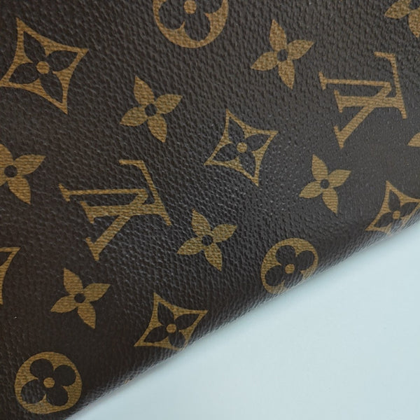 A4 Monogram Coated Canvas Brown