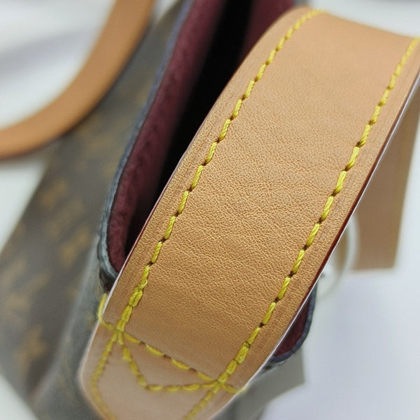 ALL IN Monogram Coated Canvas Brown