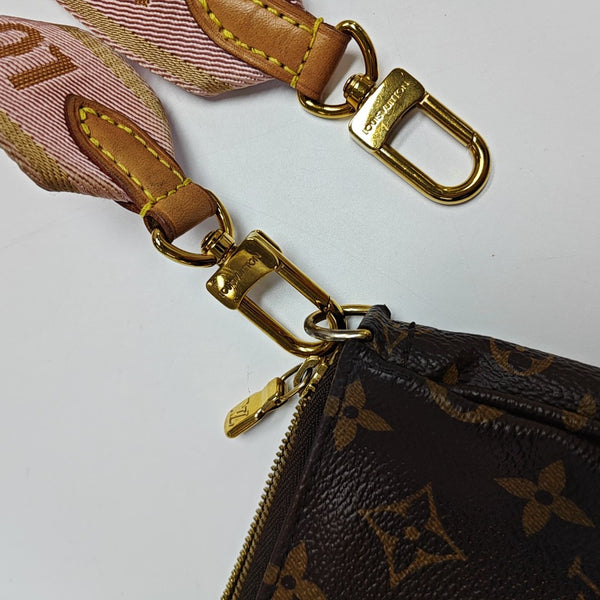 MULTI Monogram Coated Canvas Brown