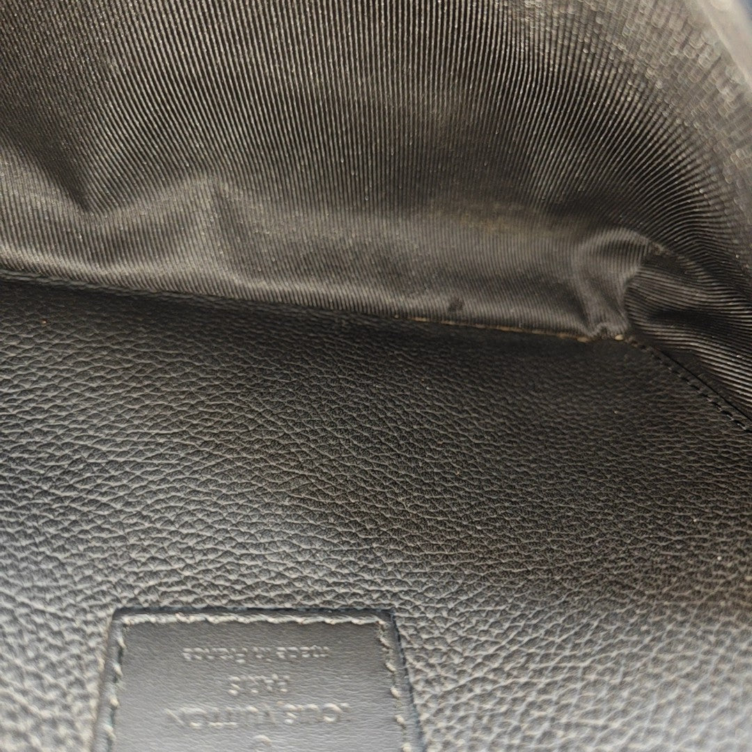 Calfskin Belt Bag Black