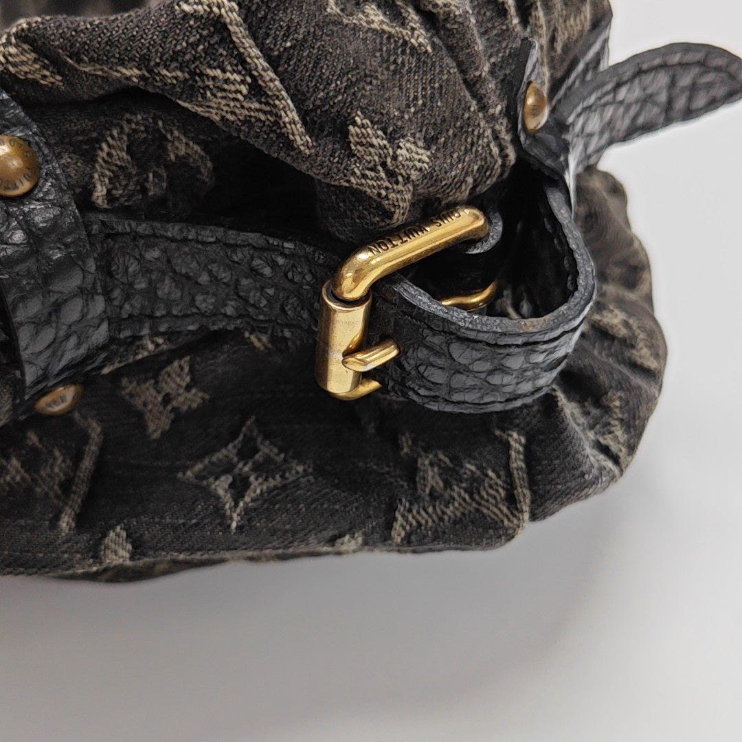 SOLAR Monogram Denim Black