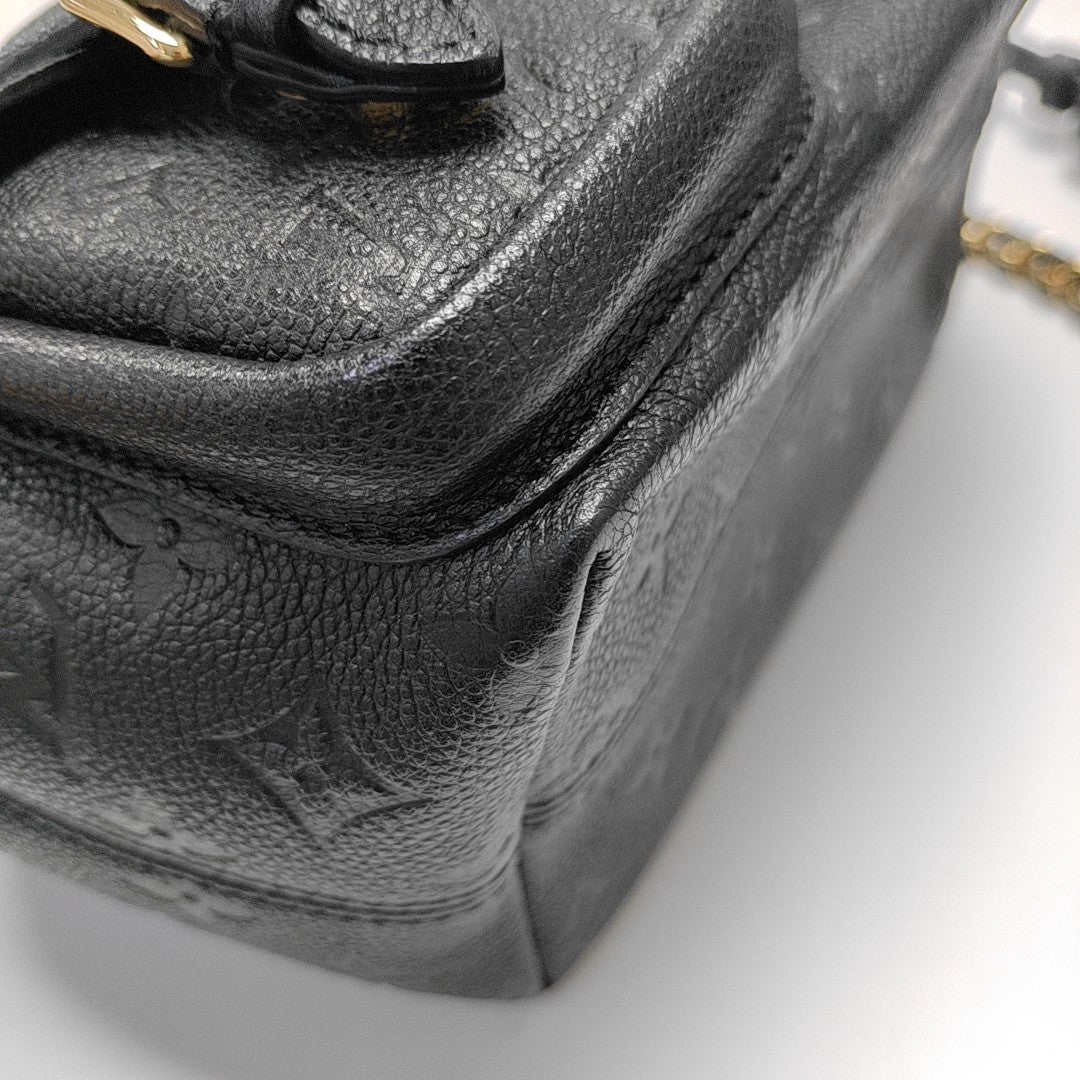 BACKUP Monogram Calfskin Black