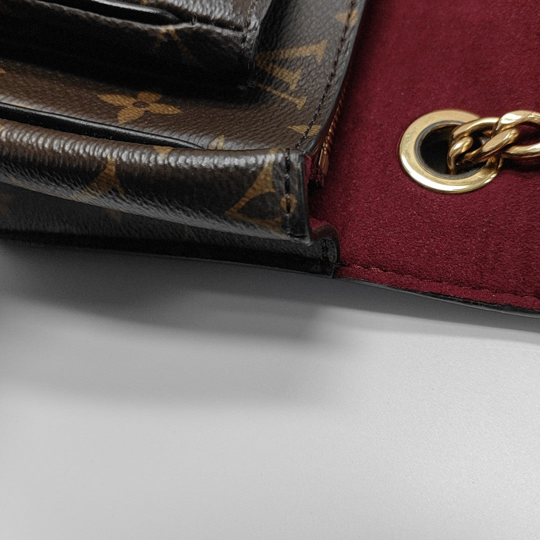 PASSY Monogram Coated Canvas Brown