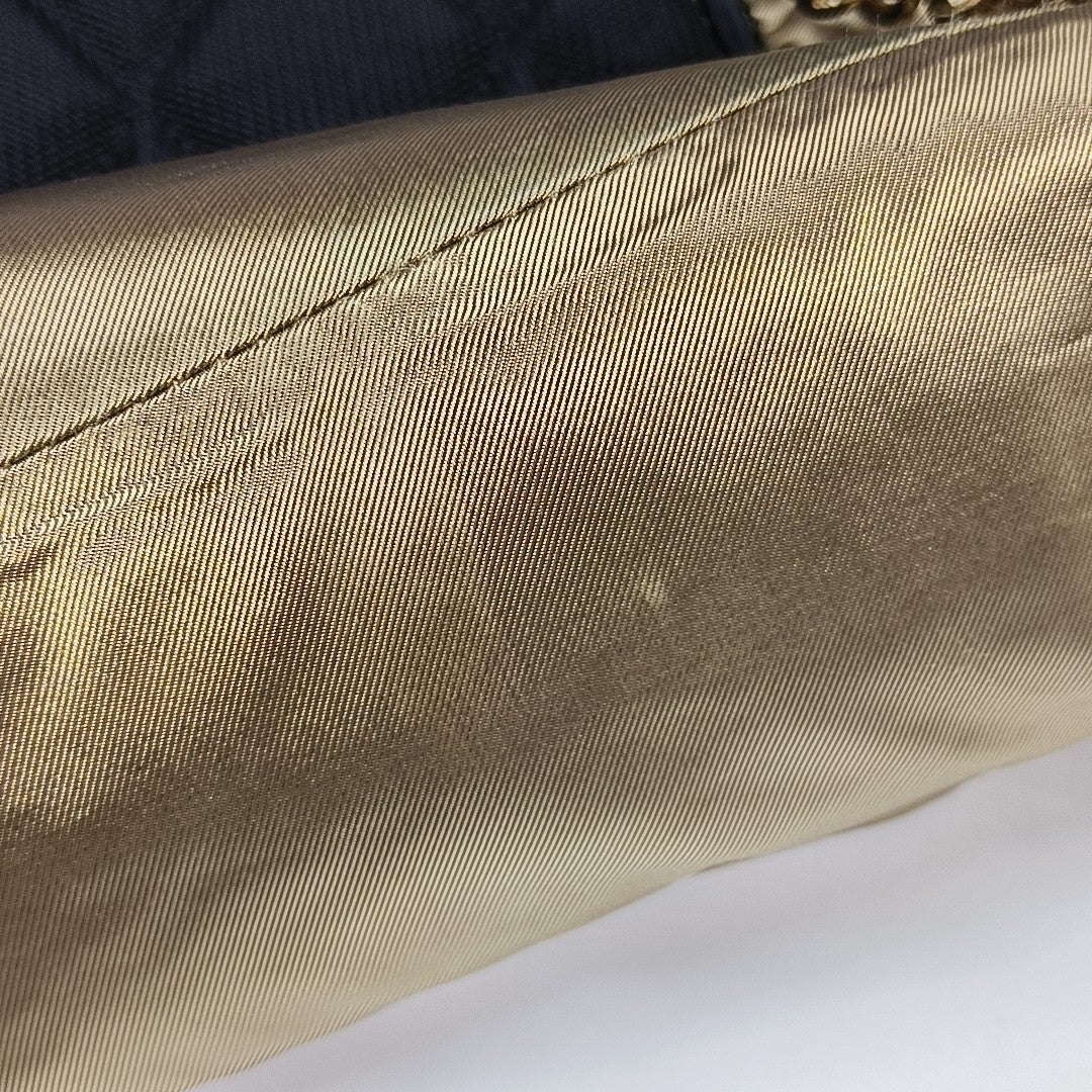 The Rucksack Medium Nylon Gold