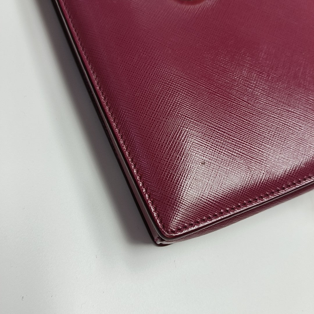 Ginny Calfskin Red