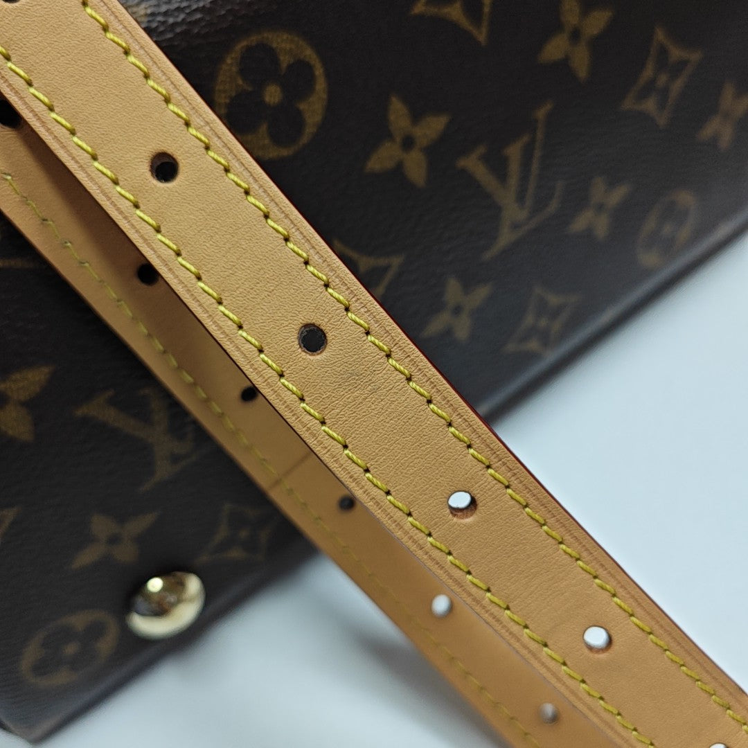 CARRYALL PM Monogram Coated Canvas Brown