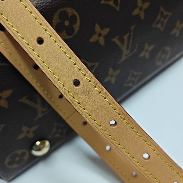 CARRYALL PM Monogram Coated Canvas Brown