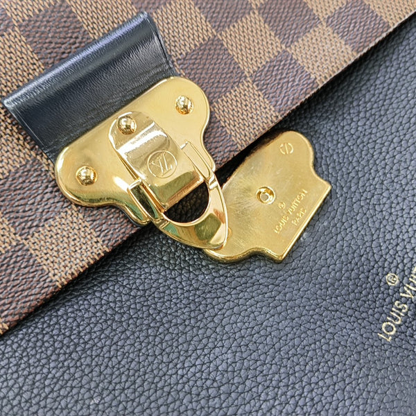 VAVIN PM Damier Ebene Coated Canvas Brown