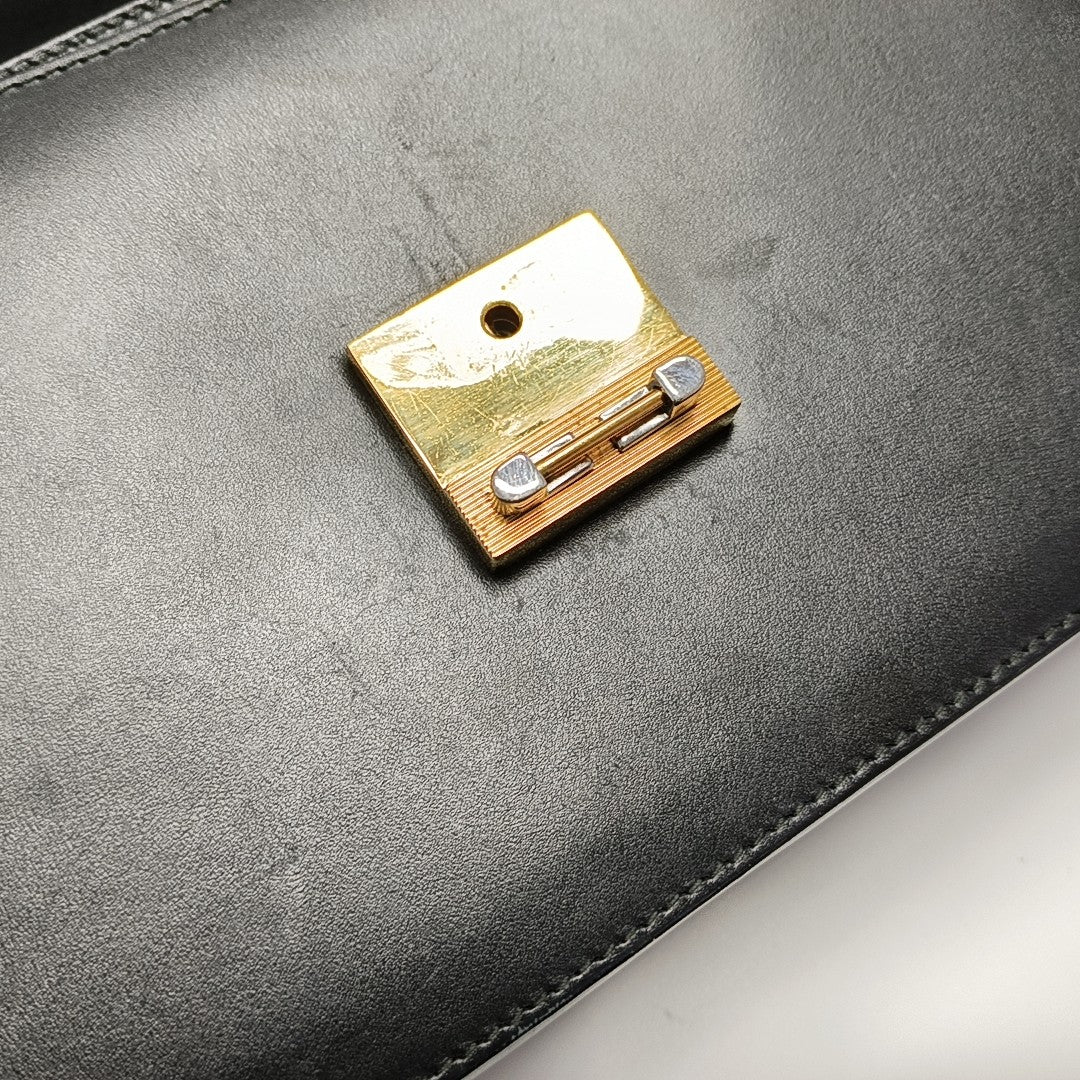Zumi Small Calfskin Black