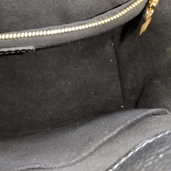 ON MY SIDE PM Monogram Coated Canvas Black