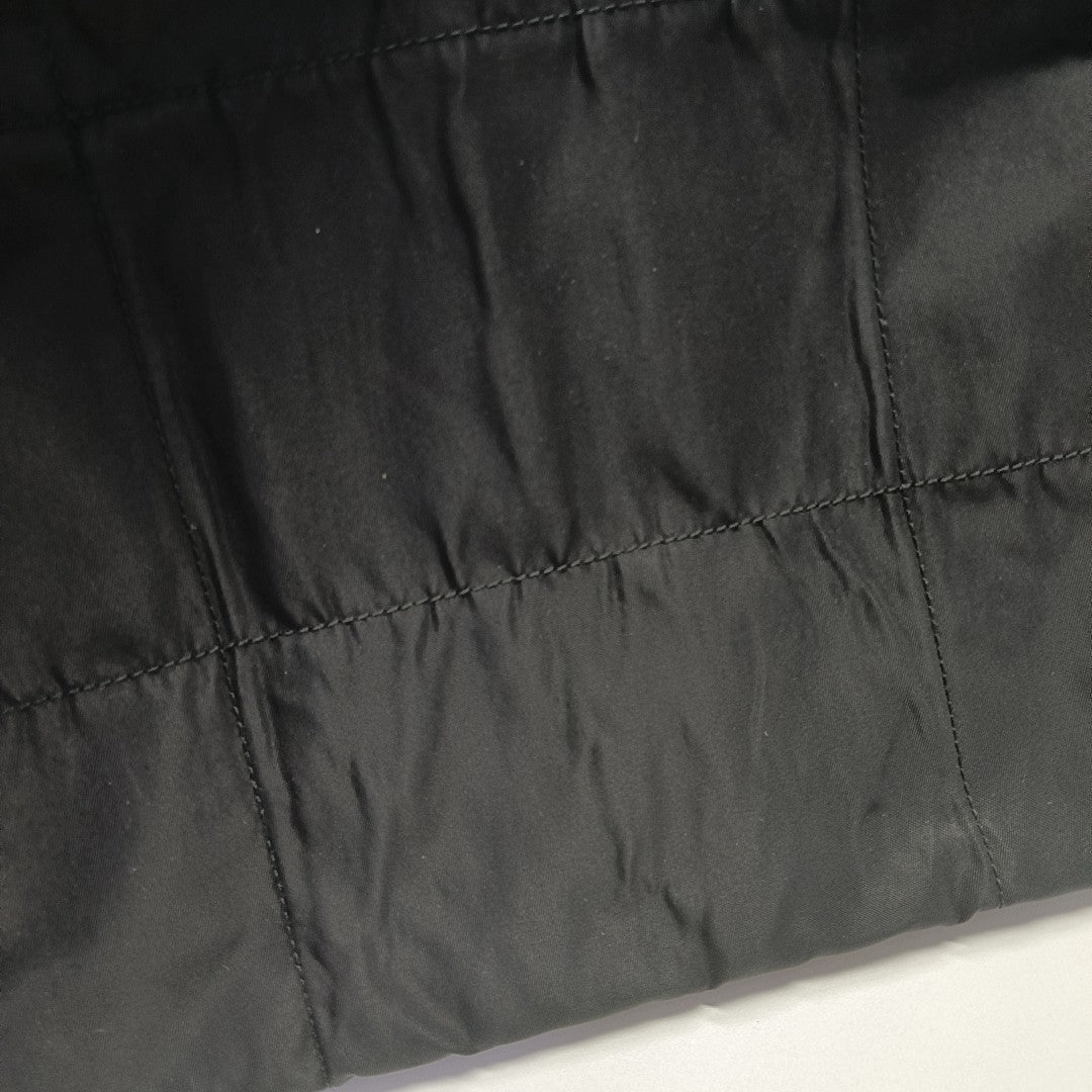 Nylon Shoulder Bag Black