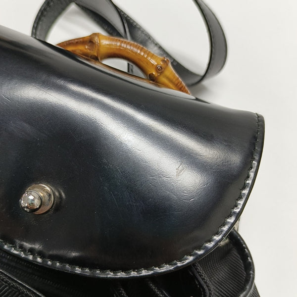 Canvas Backpack Black