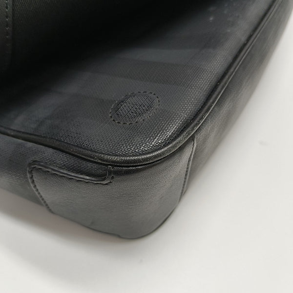 London Coated Canvas Black
