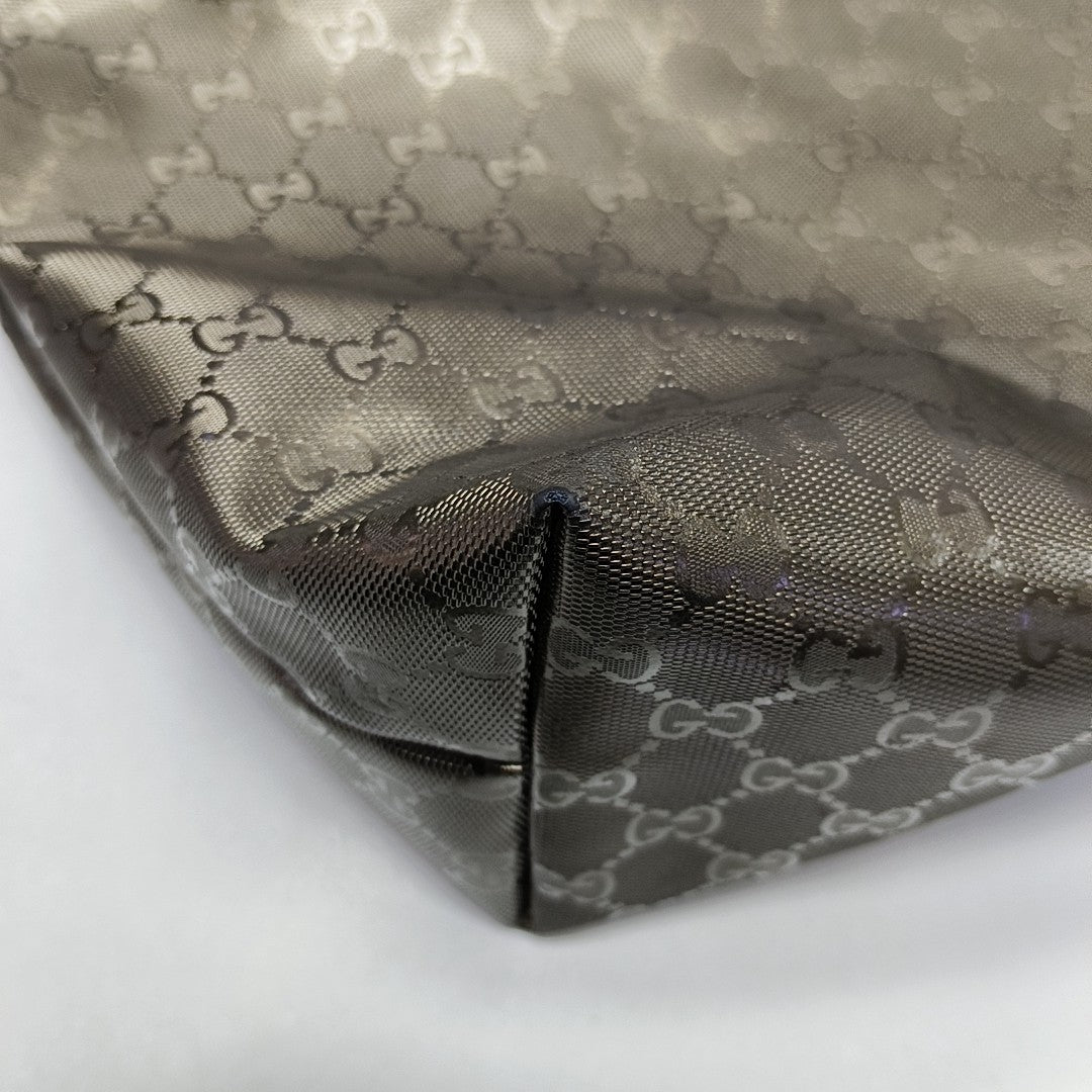 GG Imprime Monogram Calfskin Green