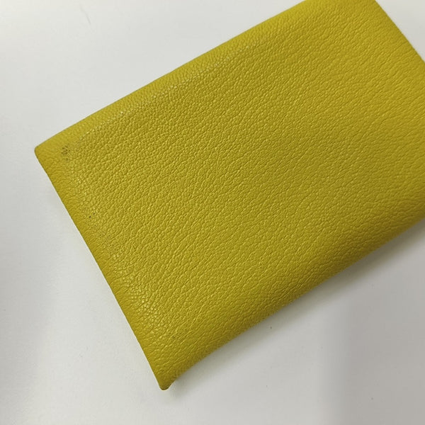 Calvi Chèvre Mysore Yellow Card Holder