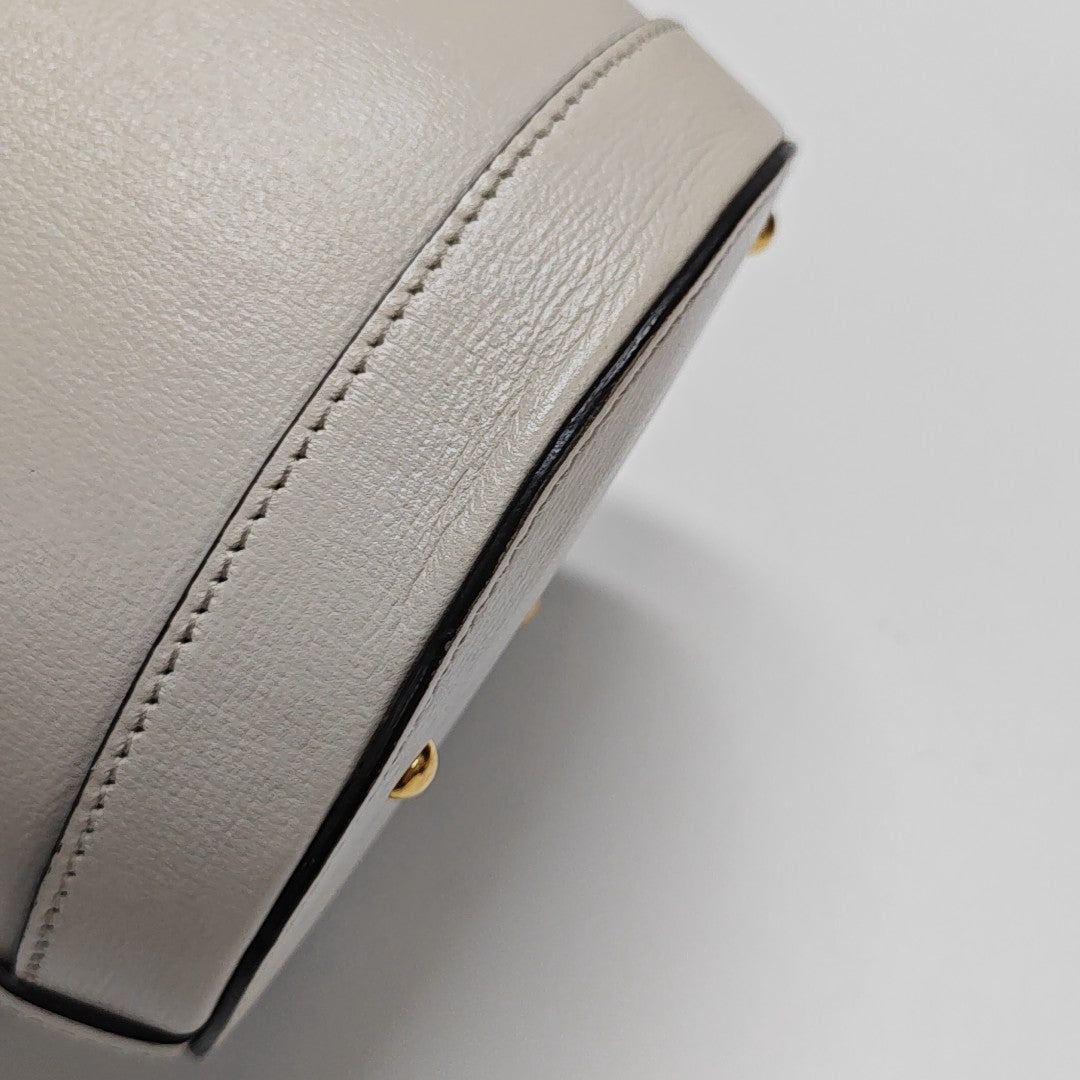 Horsebit 1955 Small Calfskin White