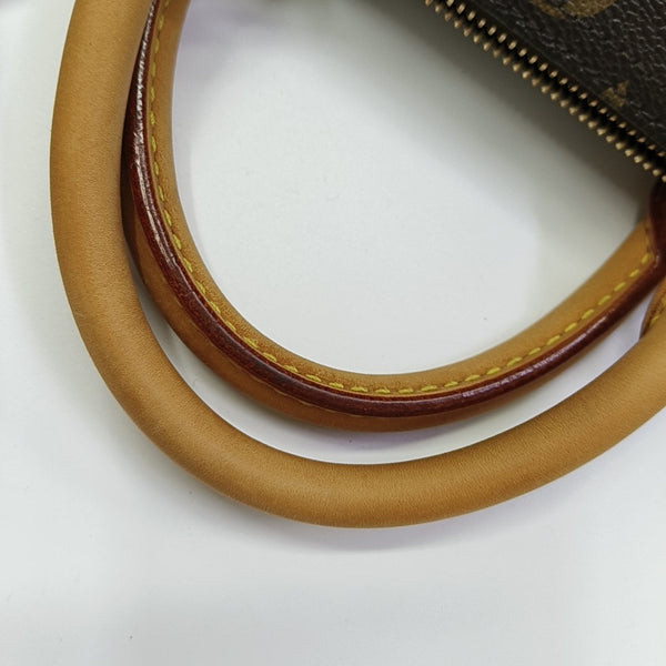 SPEEDY 30 Monogram Coated Canvas Brown