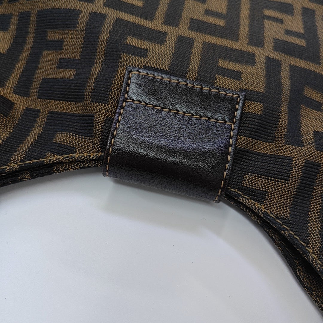 Canvas Shoulder Bag Brown