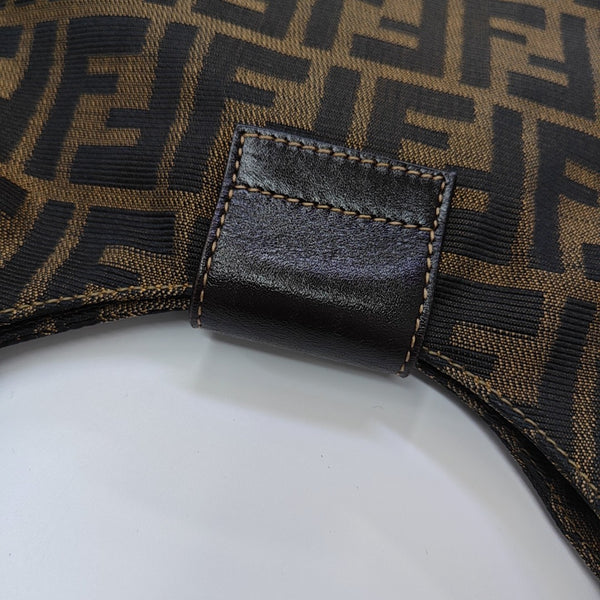 Canvas Shoulder Bag Brown