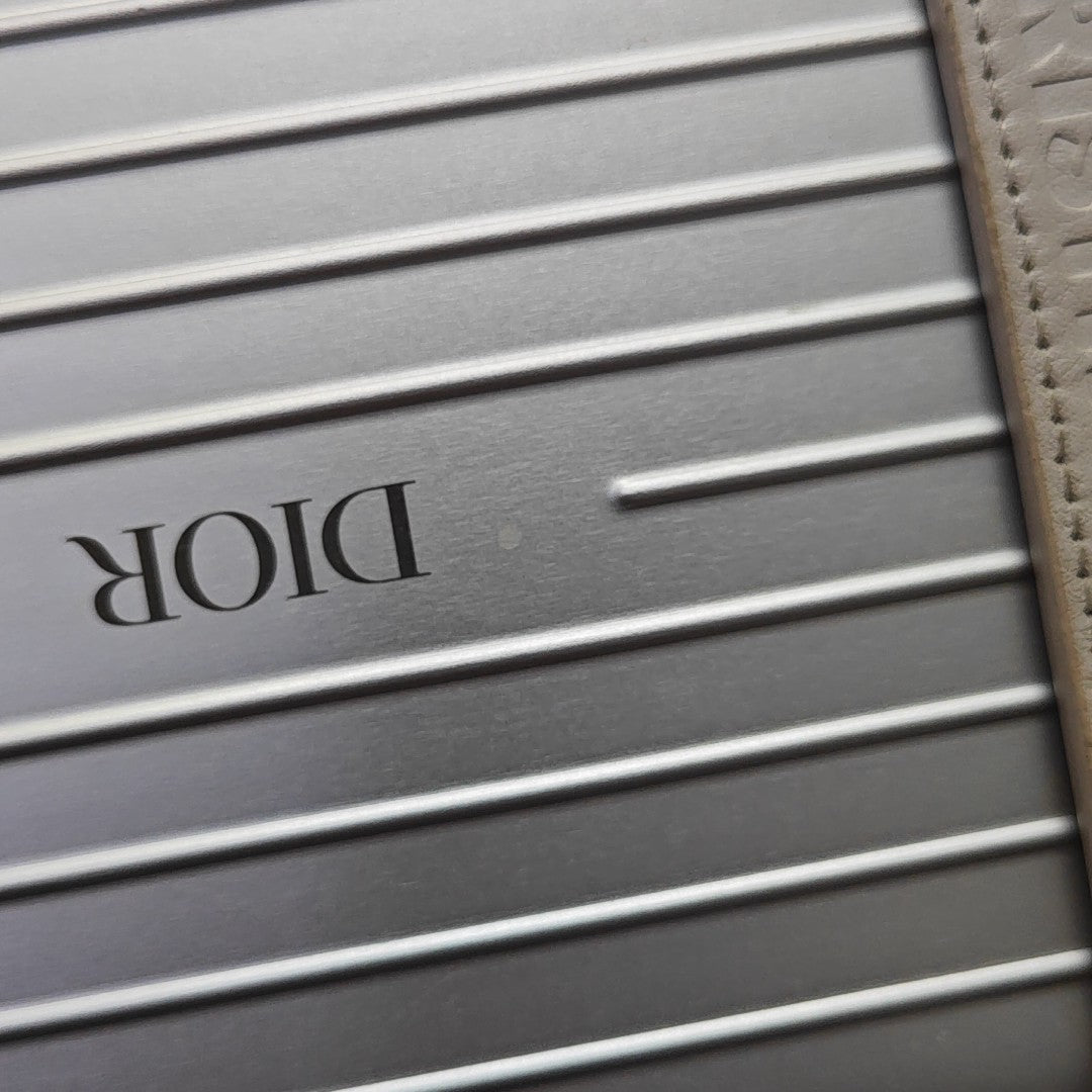 Dior And Rimowa Special Material Silver