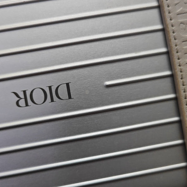 Dior And Rimowa Special Material Silver