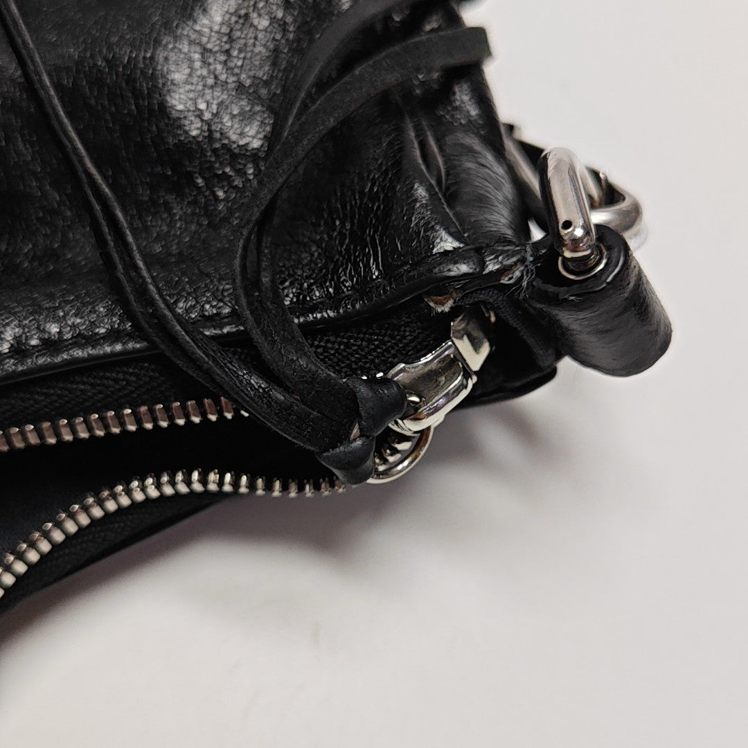 Le Cagole Mini Lambskin Black