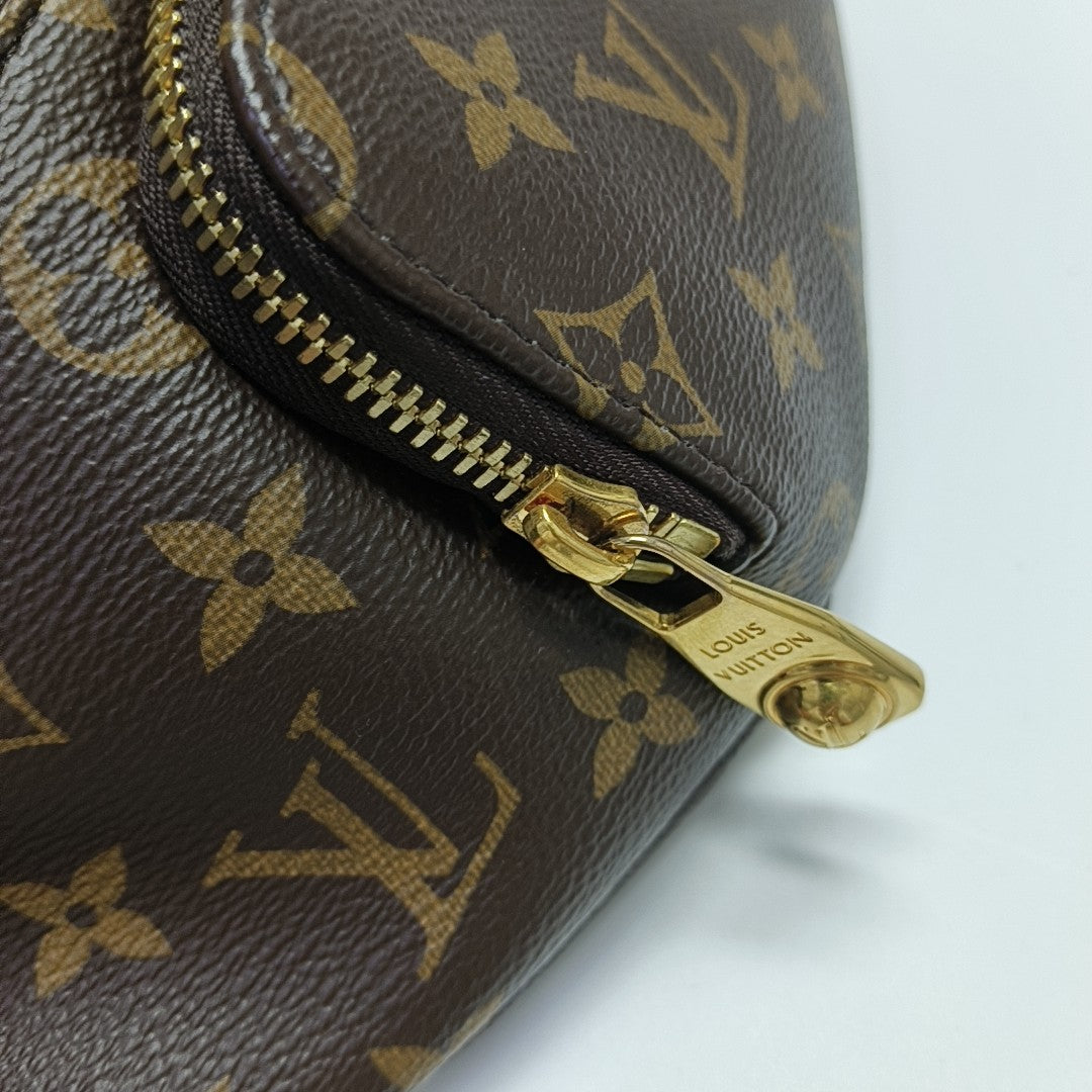 RUSH Monogram Coated Canvas Brown