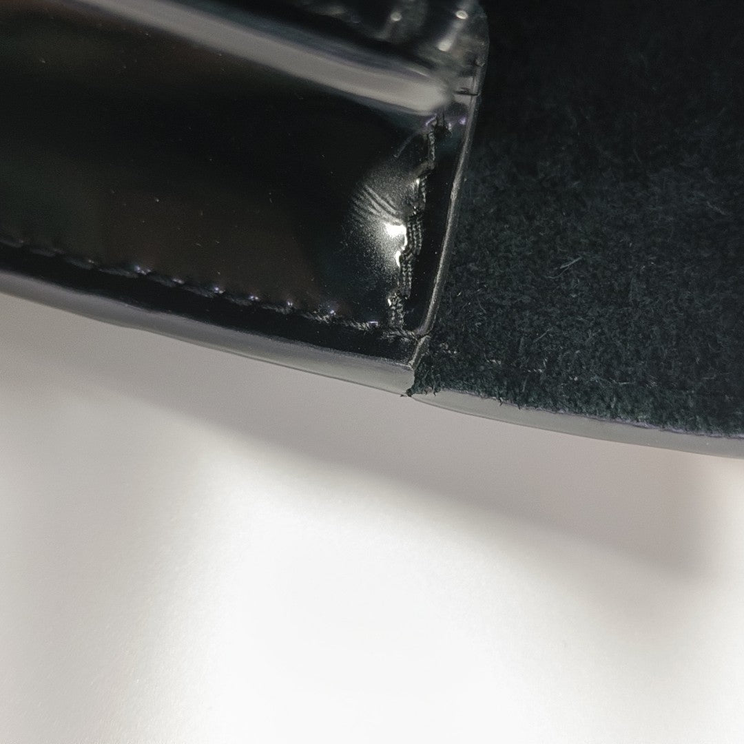 SUNSET Small Patent Leather Black