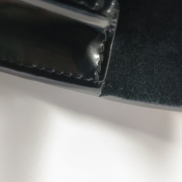 SUNSET Small Patent Leather Black