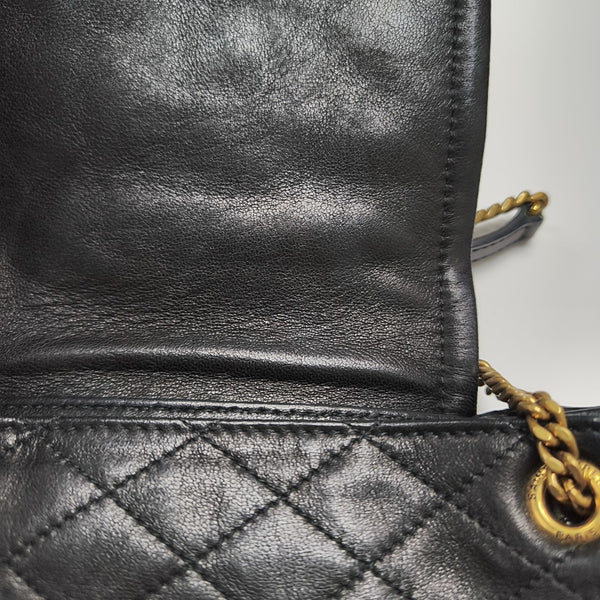NOLITA Mini Quilted Lambskin Black